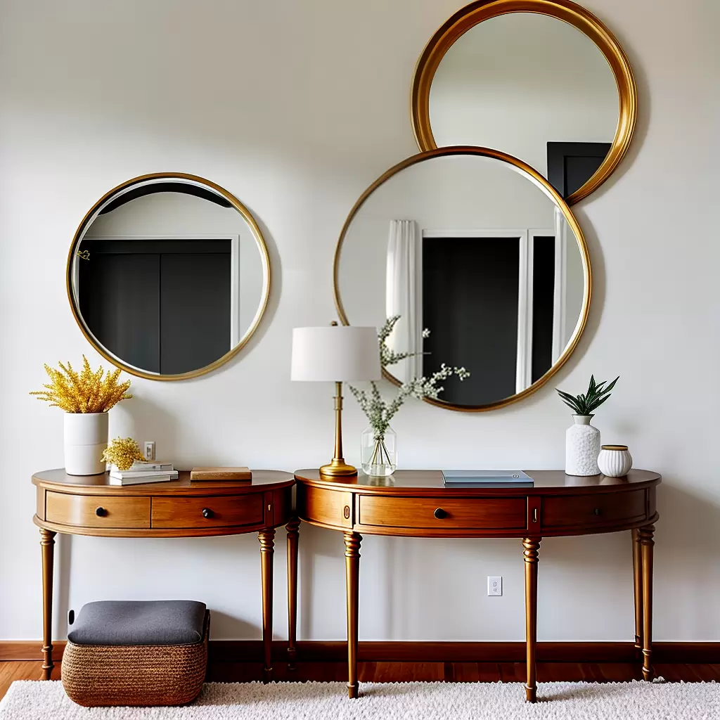 Feng Shui: O Papel dos Espelhos Redondos na Decoração de Interiores.