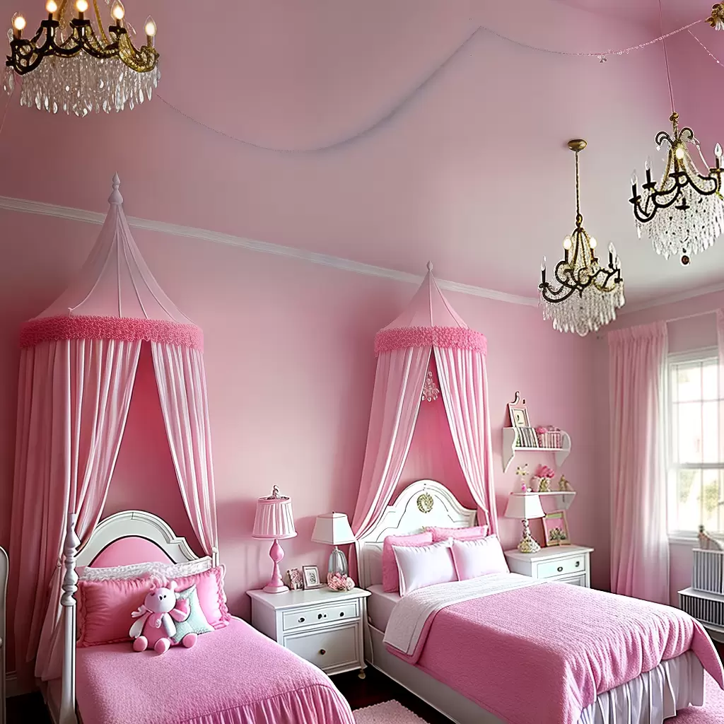 Fotos quarto princesa menina unicornio