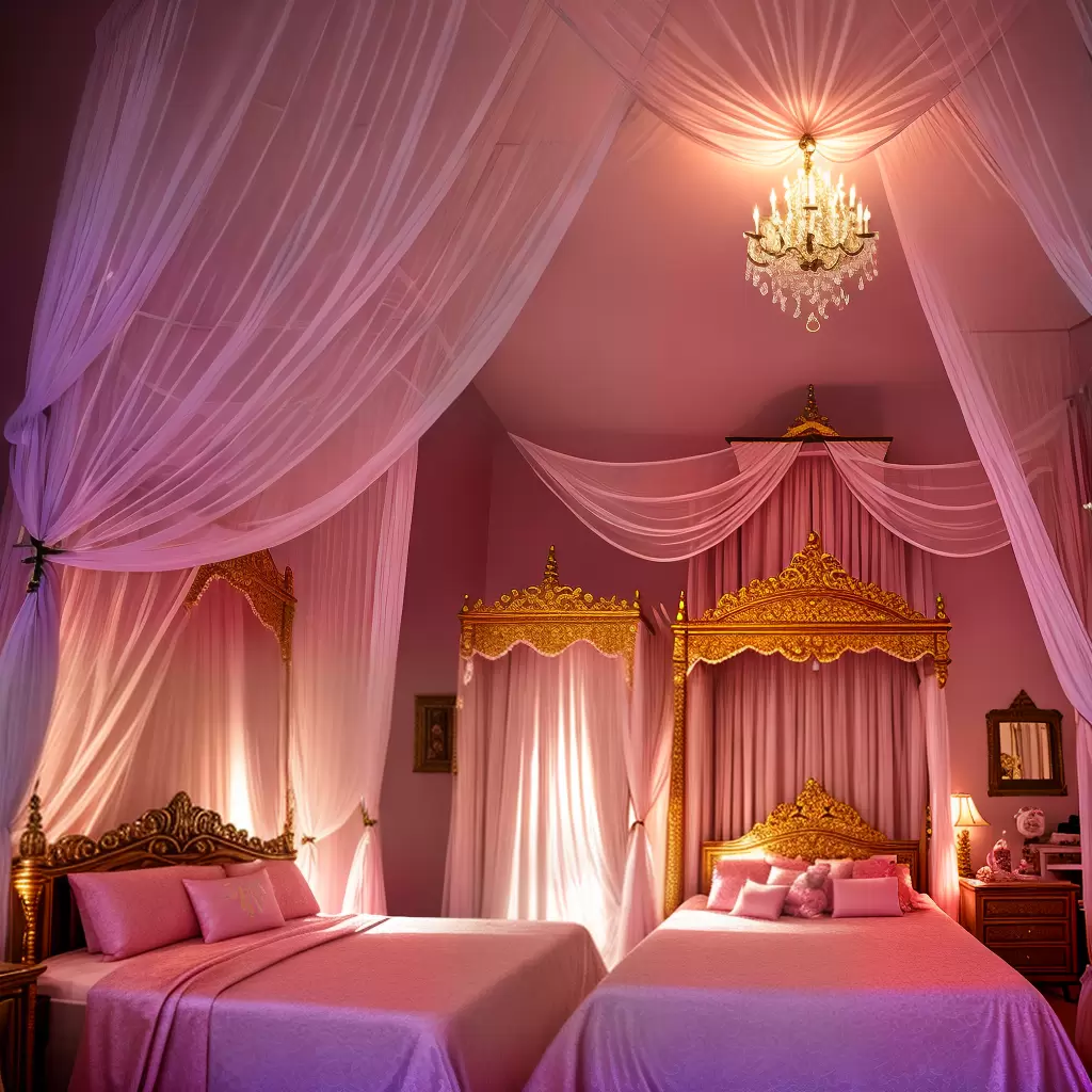Fotos quarto princesa menina sono brinquedos