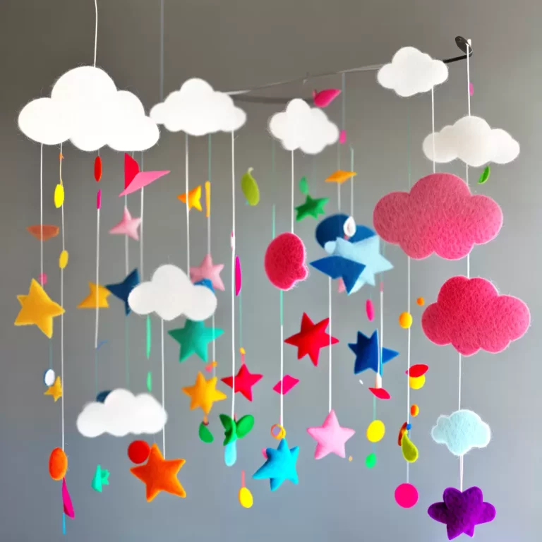 INSPIRAÇÕES para um Móbile de Feltro Perfeito em Qualquer Ambiente