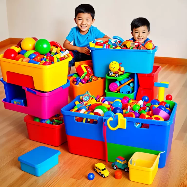 Organização MÁGICA: Descubra o Poder do Baú para Brinquedos