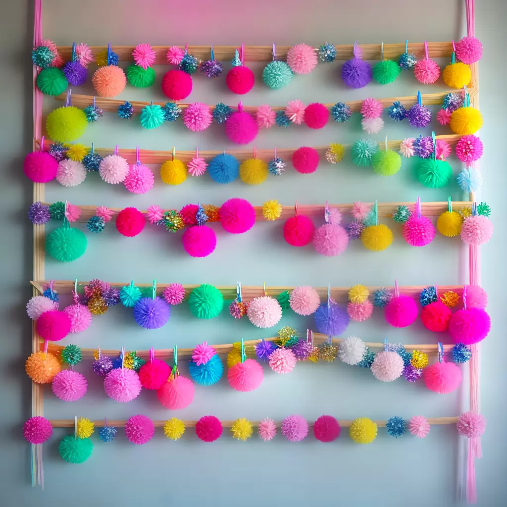 Fotos diy porta tiaras flores glitter