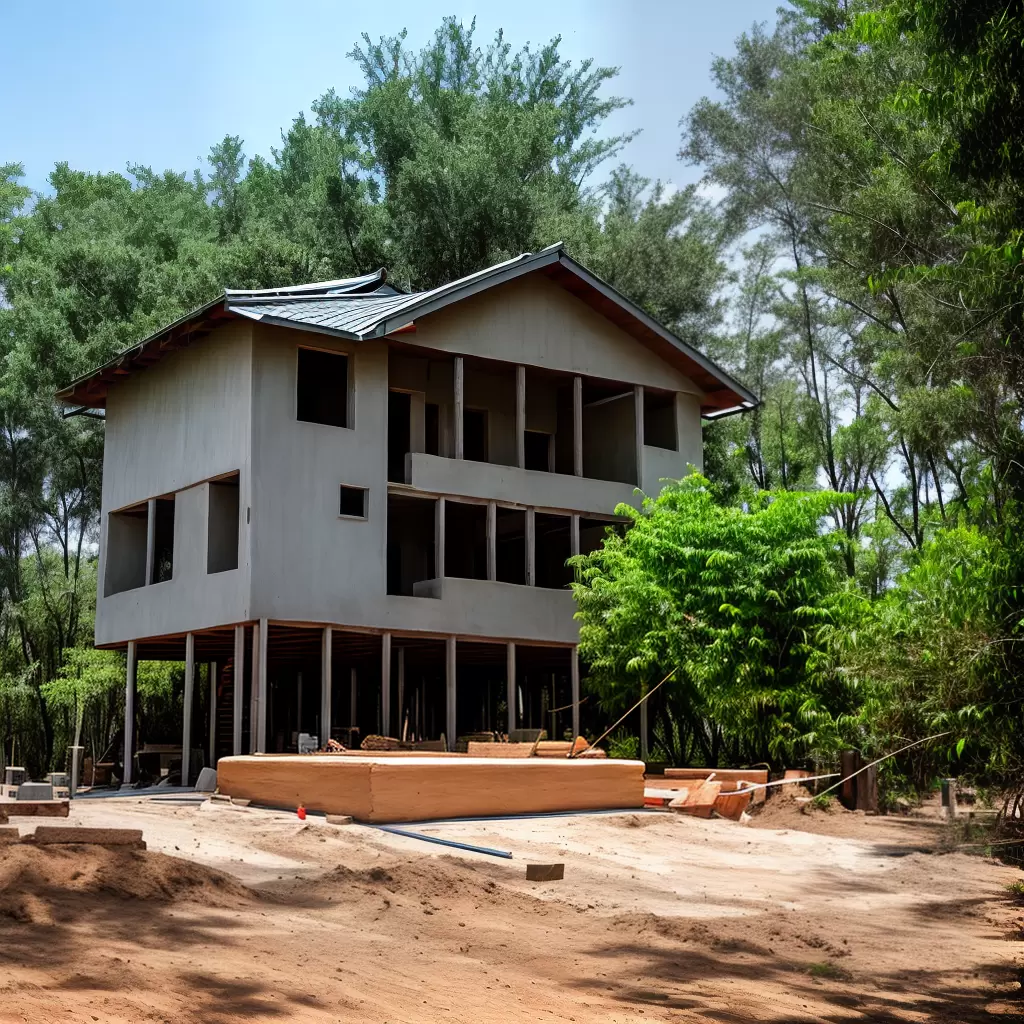 Fotos construcao escavacao concreto fundacao
