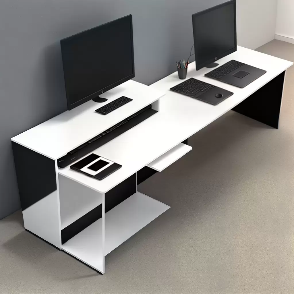 Fotos mesa madeirite branca moderna