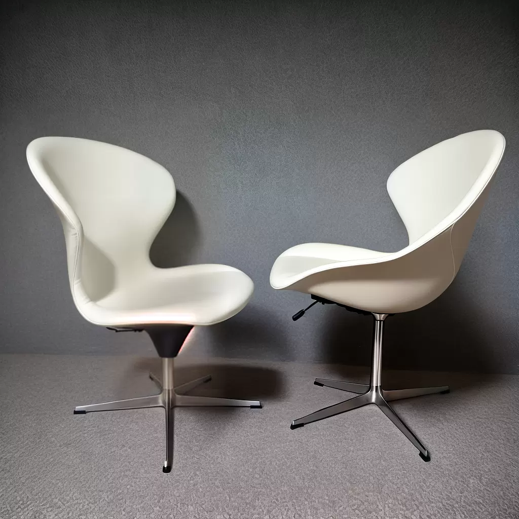 Fotos cadeira cisne arne jacobsen 2