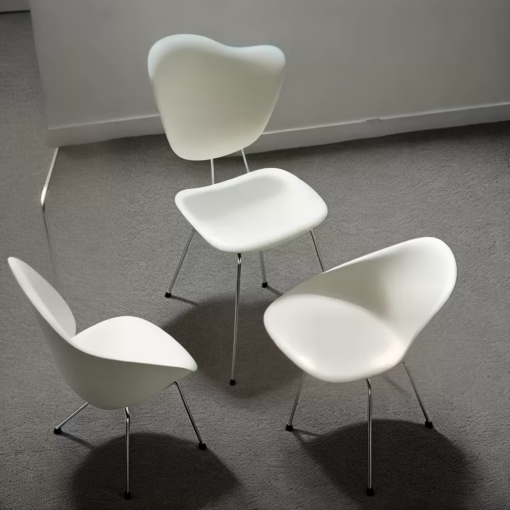 Fotos cadeira cisne arne jacobsen 3