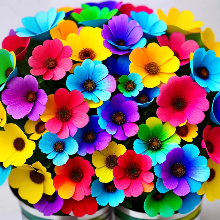 Artesanato com flores de LATA: inspirações sustentáveis
