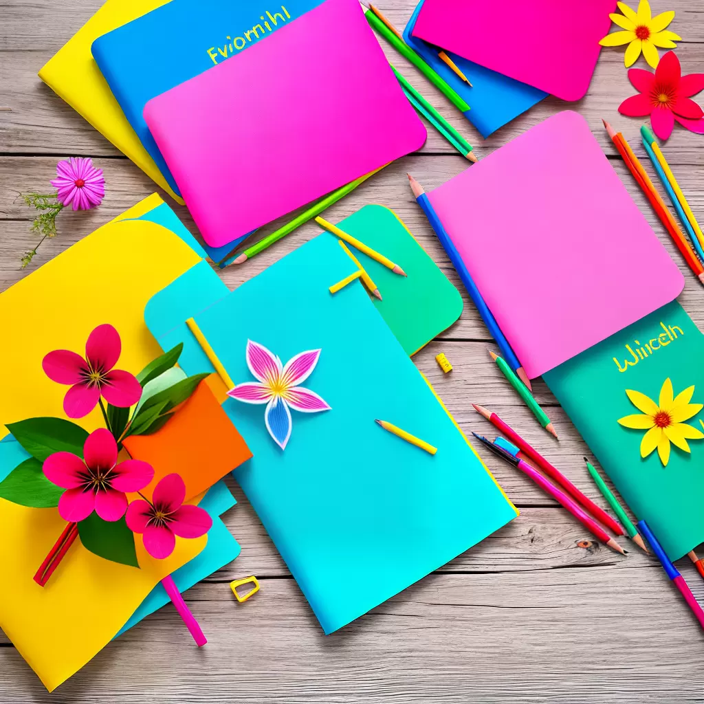 Fotos estojo flor eva caderno personalizado