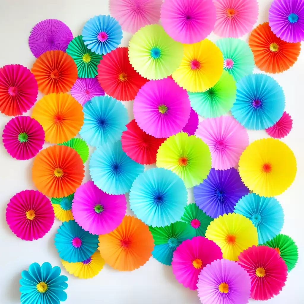 Fotos flores eva coloridas enfeites escolares