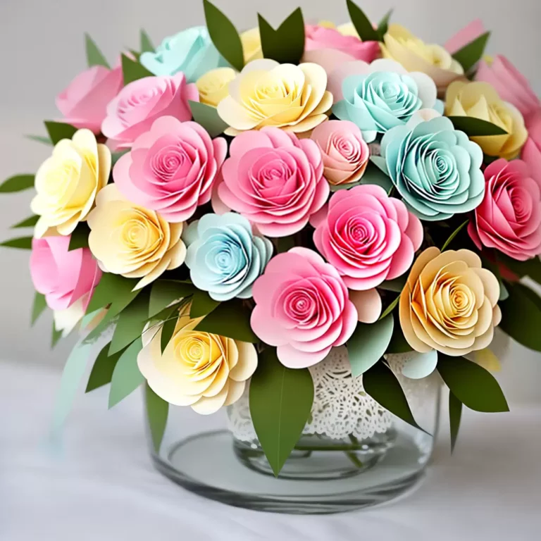 DECORAÇÃO de chá de bebê com flores de papel: ideias criativas