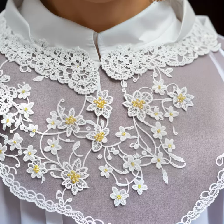 DIY: FLORES de renda para adicionar charme à sua roupa
