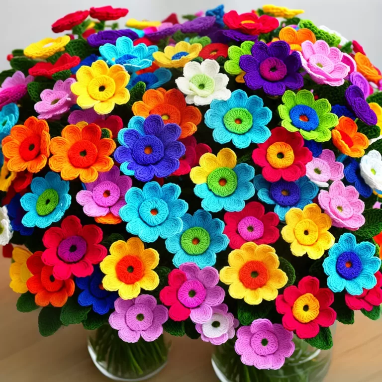 Faça flores de CROCHÊ: ideias para inspirar suas criações