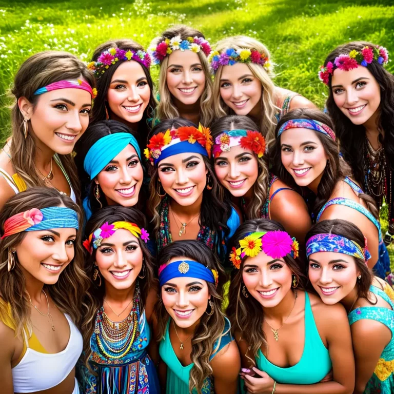 Como FAZER uma coroa de flores de tecido para festivais de música