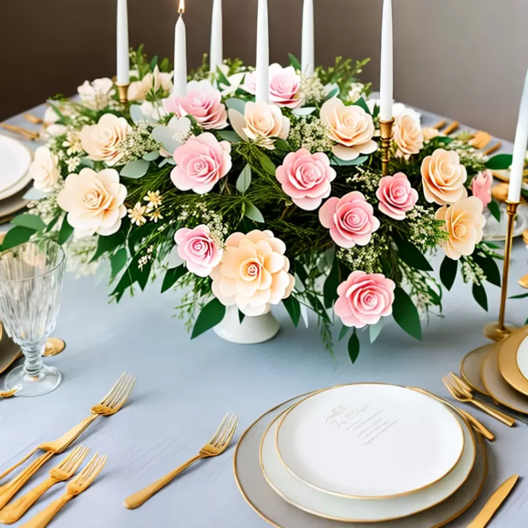 DECORAÇÃO de aniversário com flores de papel: ideias encantadoras