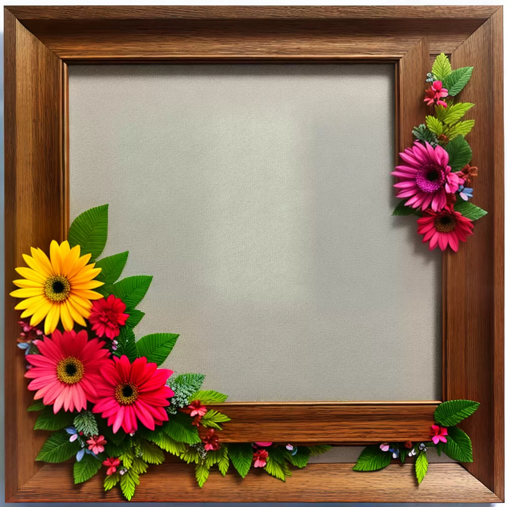 Fotos quadro floral artesanal madeira rustica