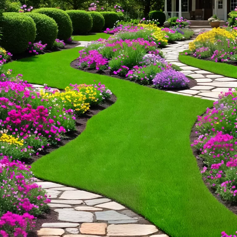 TRANSFORME seu jardim com flores de pedra artesanais