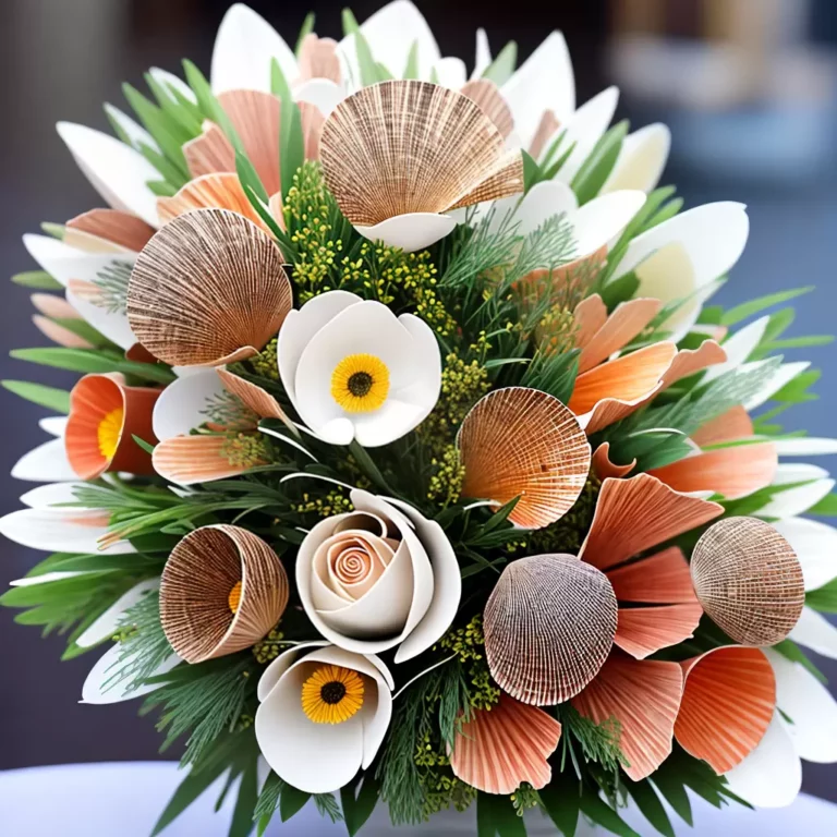 Como fazer FLORES de conchas: guia passo a passo