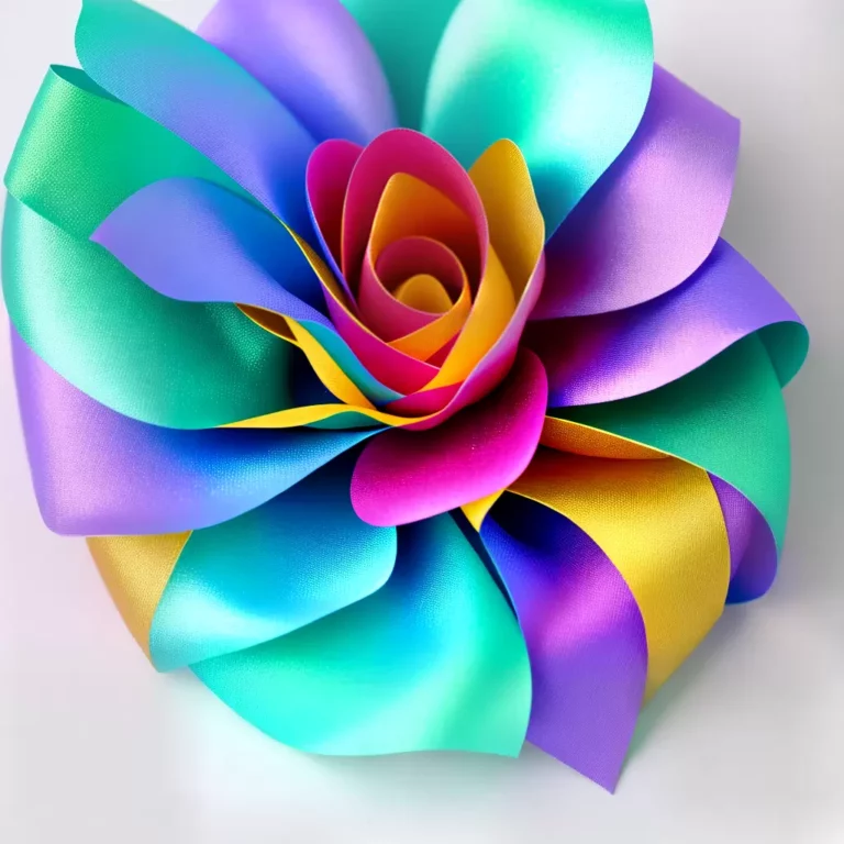 Aprenda a fazer FLORES de fita de cetim: tutorial completo
