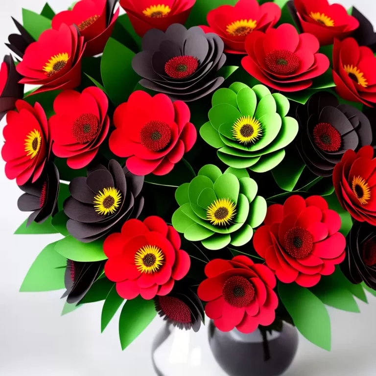 COMO fazer flores de papel para o Dia da Consciência Negra