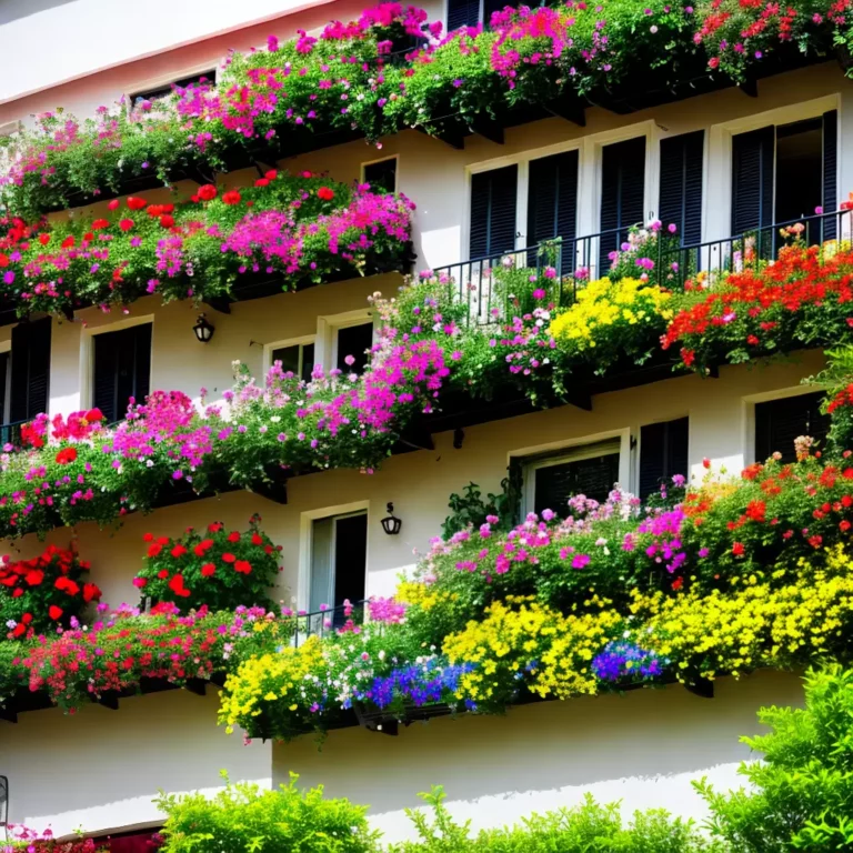 Aproveite o POTENCIAL da sua varanda com flores coloridas