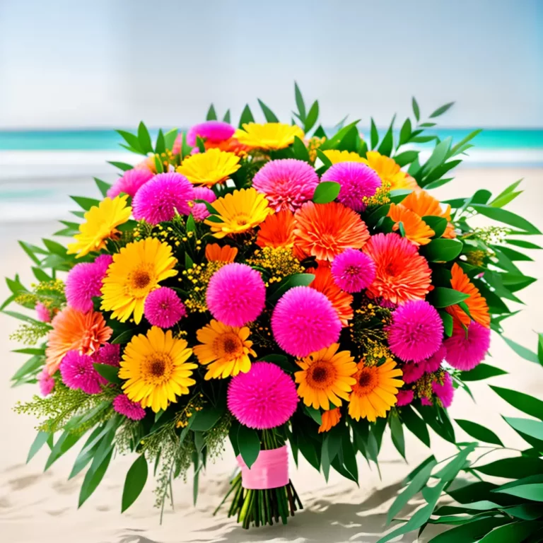 INSPIRAÇÕES de decoração com flores para casamentos na praia
