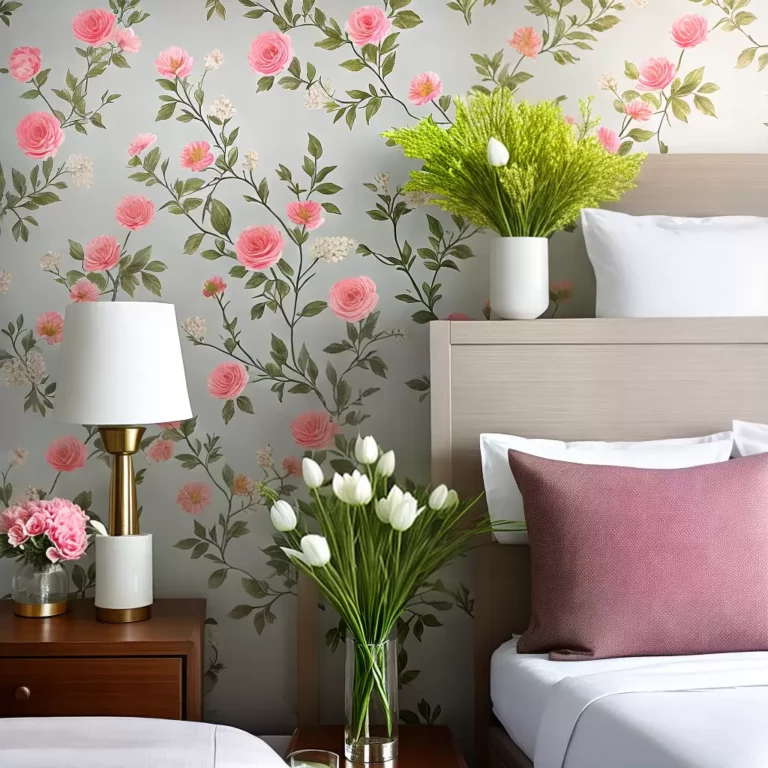 COMO usar flores na decoração do quarto de casal