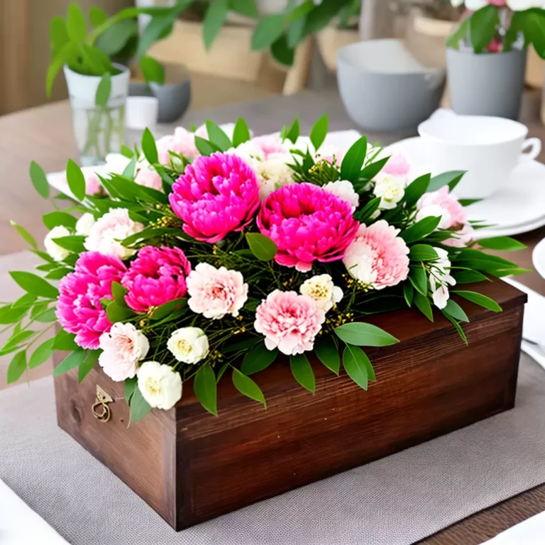 DIY: Como fazer uma DECORAÇÃO de mesa com flores para o Dia das Mães