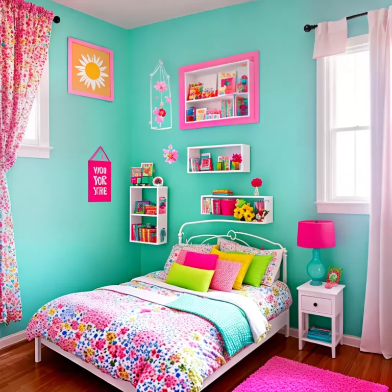 COMO usar flores na decoração do quarto das crianças