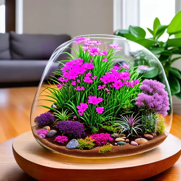 Aprenda a criar um TERRÁRIO de flores para decorar a sala