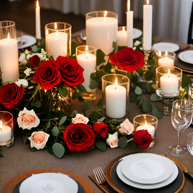Dicas de decoração com FLORES para o Dia dos Namorados