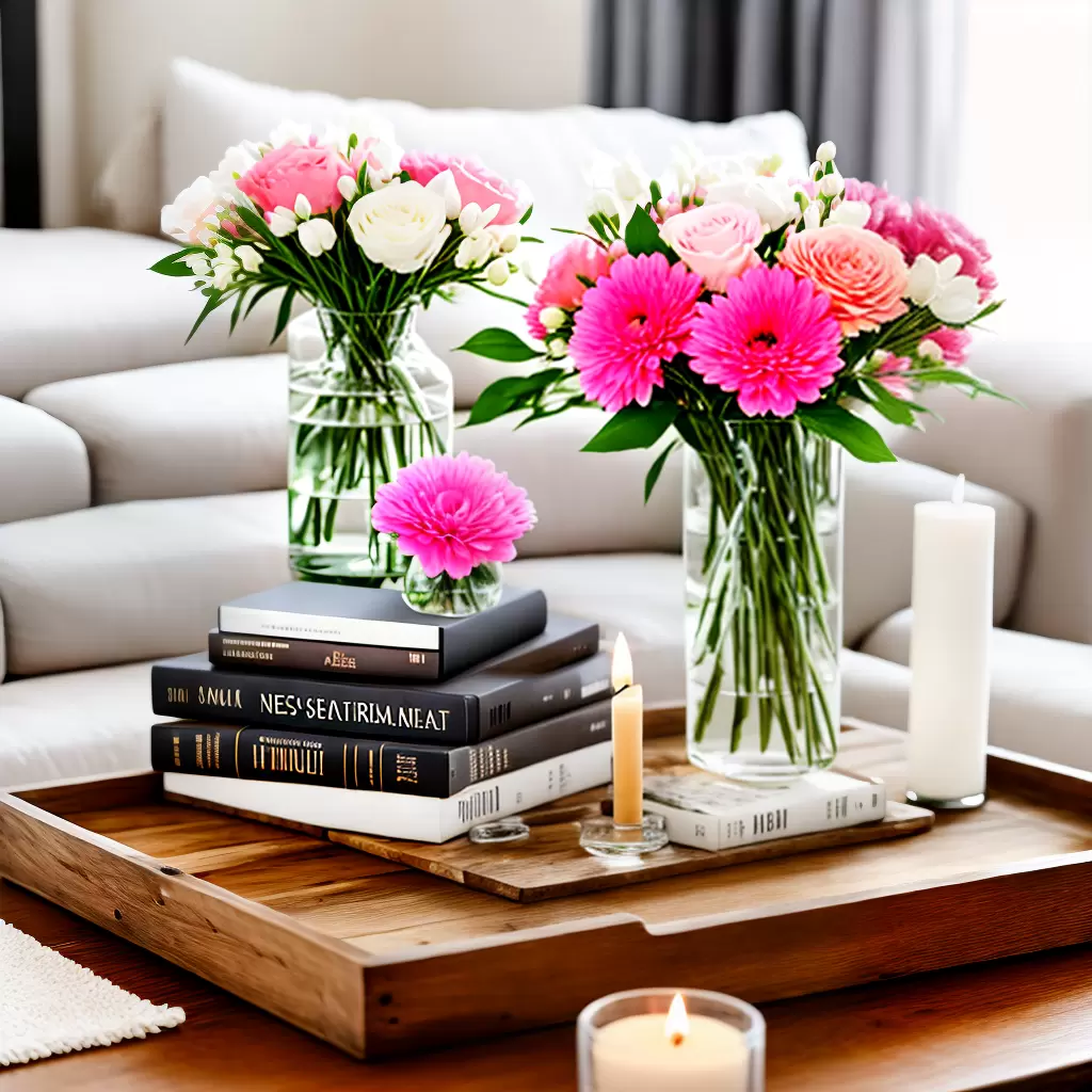 Fotos flores rosa branco livros velas
