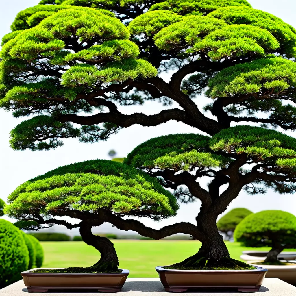 Fotos bonsai raro ramos delicados ferramentas