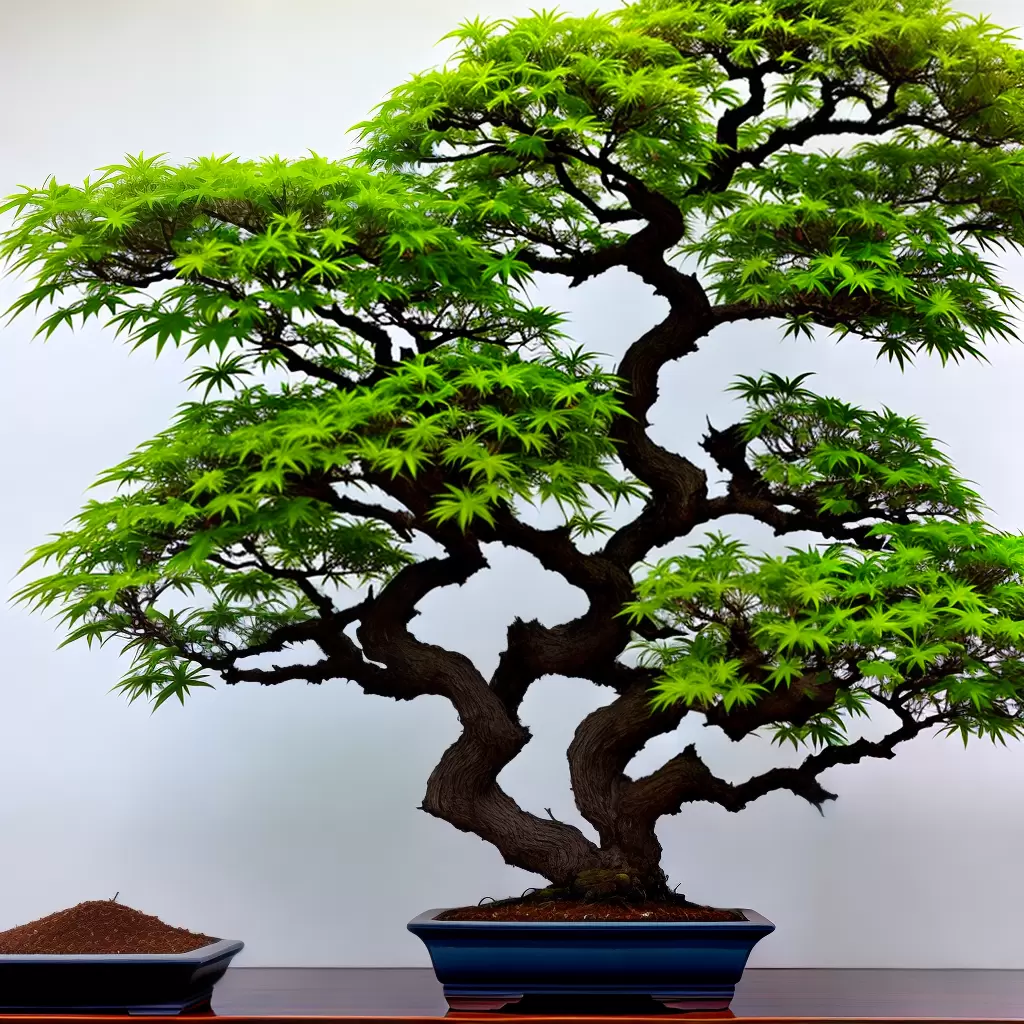 Fotos bonsai japones folhas ramos