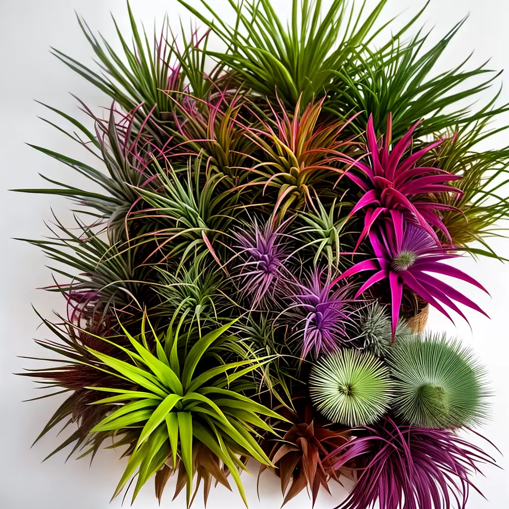 Fotos plantas aereas coloridas decoracao