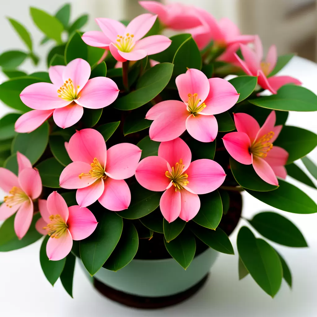 Fotos hoya flores rosa branco janela folhagem