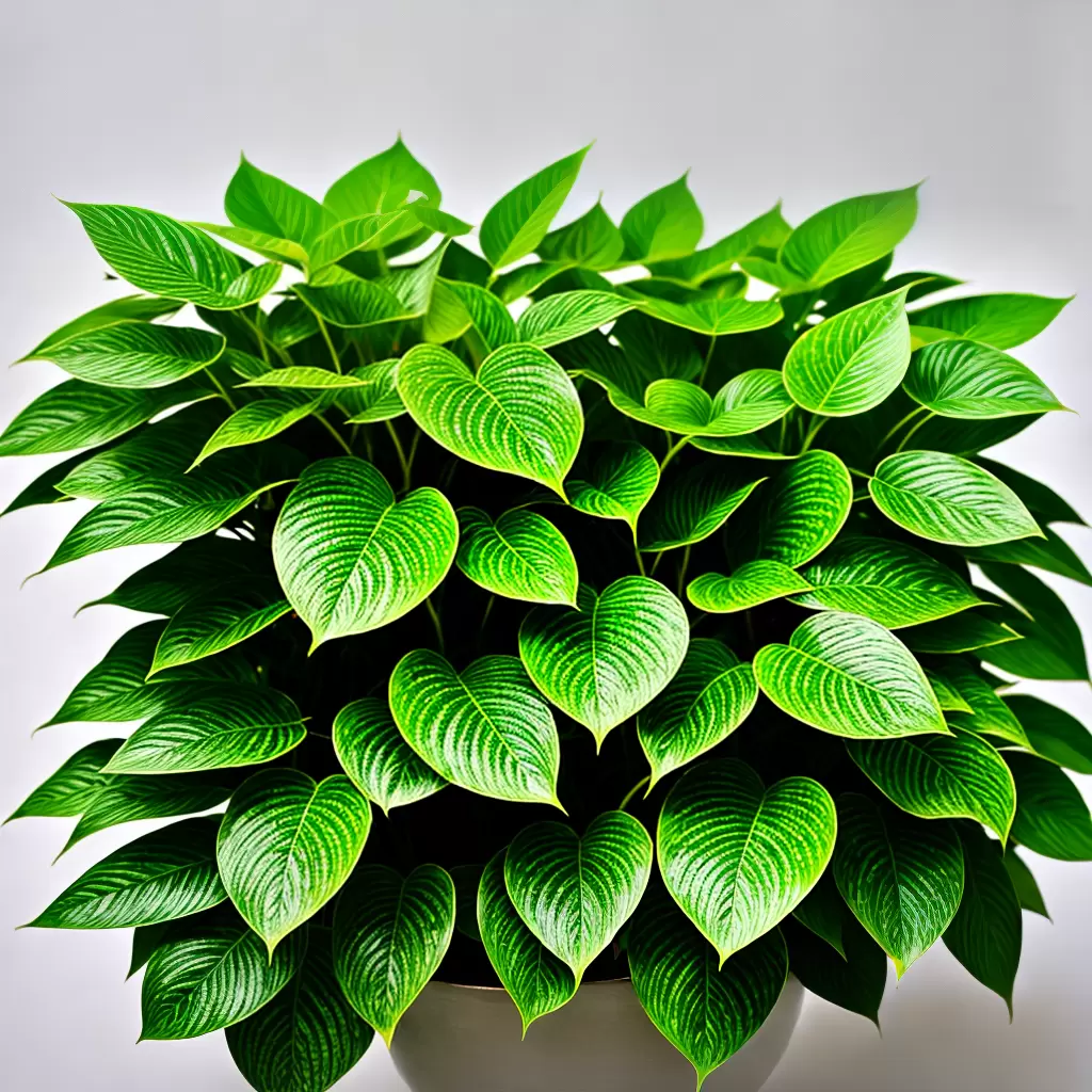 Fotos planta cascata folhas redondas verdes