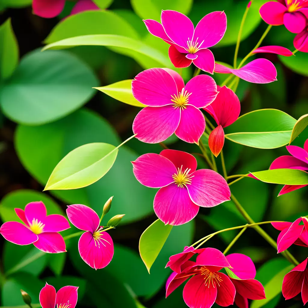 Fotos flor paraiso colorida exotica folhagem