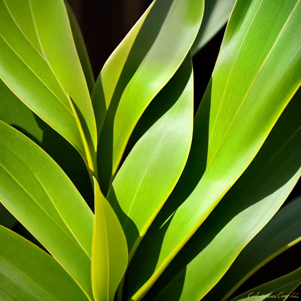 Fotos lingua sogra folhas rosa verde poteminimalista