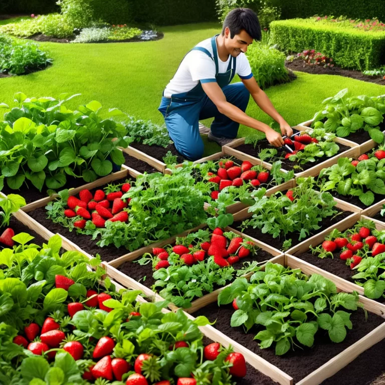 PASSO A PASSO para Plantar Morangos em Camas Elevadas!
