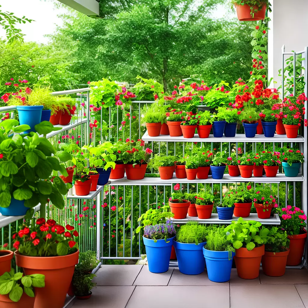 Fotos jardim balcony morango colorido