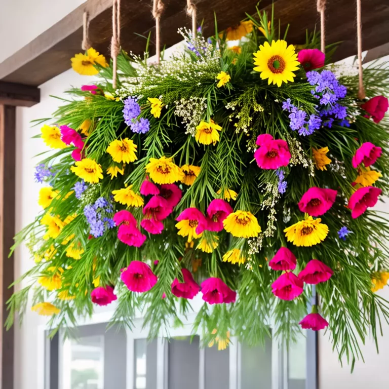 PASSO A PASSO: Como Fazer Arranjos de Flores Suspensos!