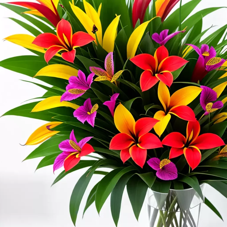 O Guia Definitivo para Fazer Arranjos de Flores TROPICAIS!