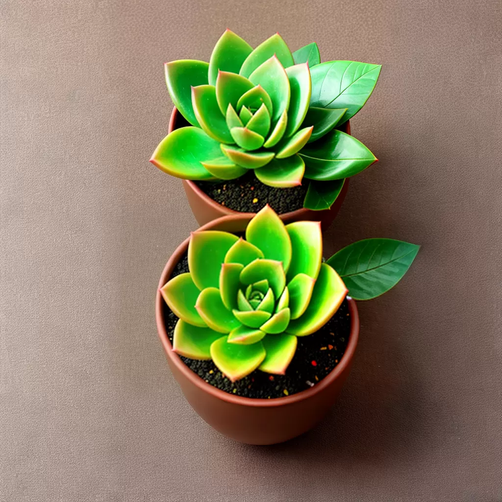 Fotos planta suculenta verde ceramica laco
