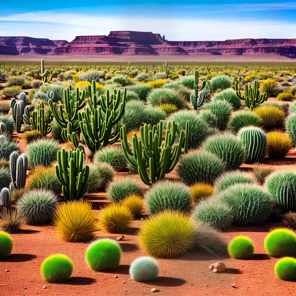 Fotos cactos deserto adaptabilidade resiliencia