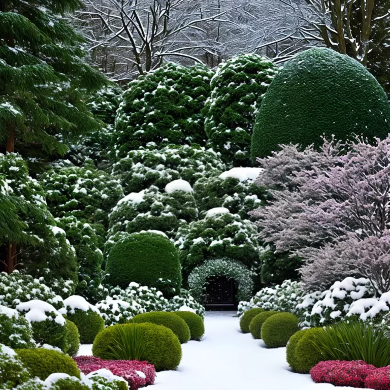 Plantas para jardins de plantas de interesse invernal
