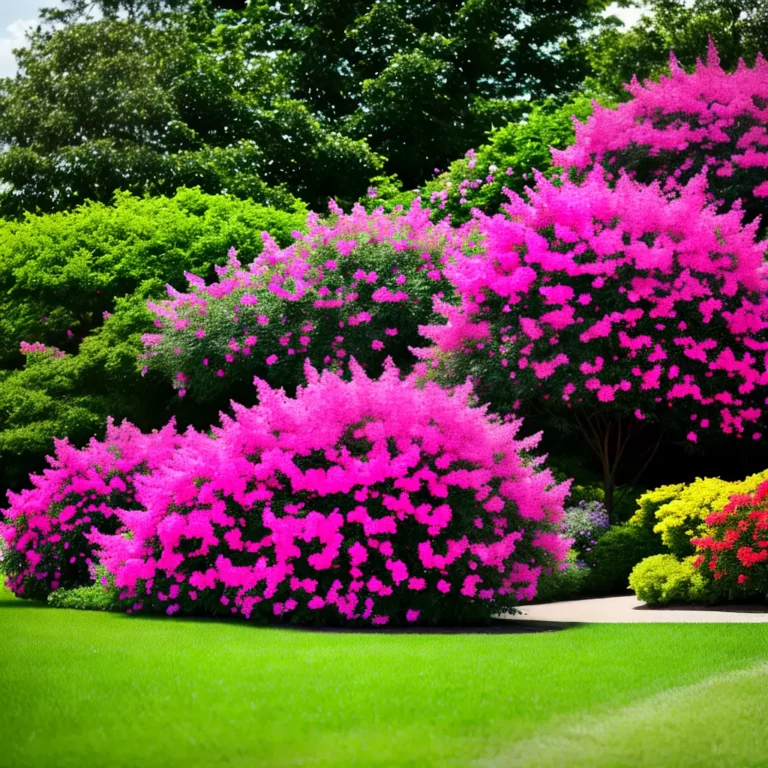 Arbustos floridos para jardins