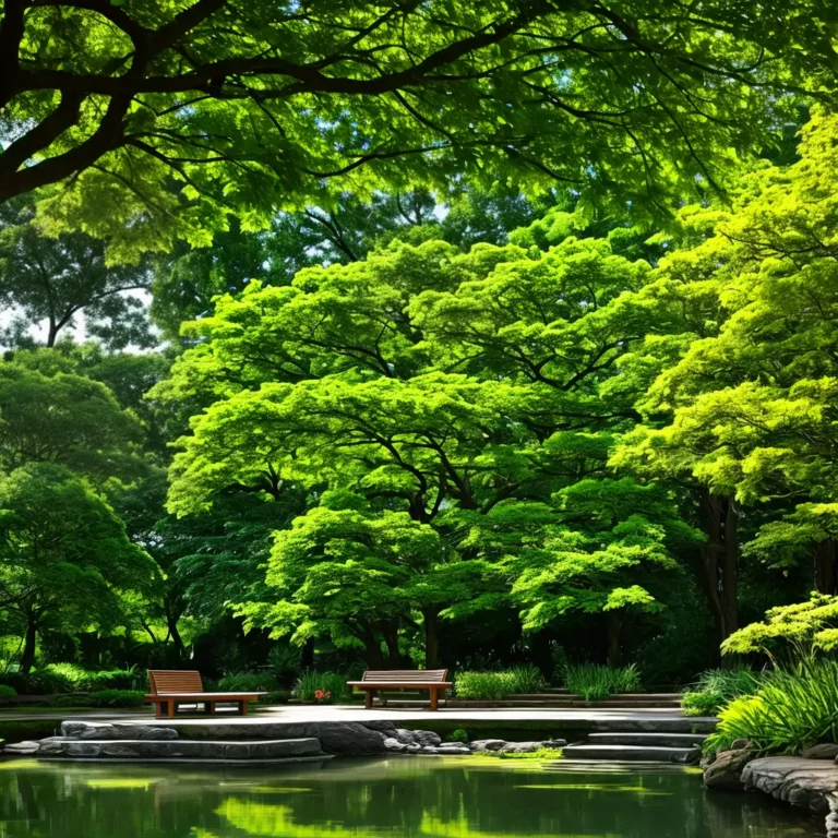 Jardins para relaxamento e meditação