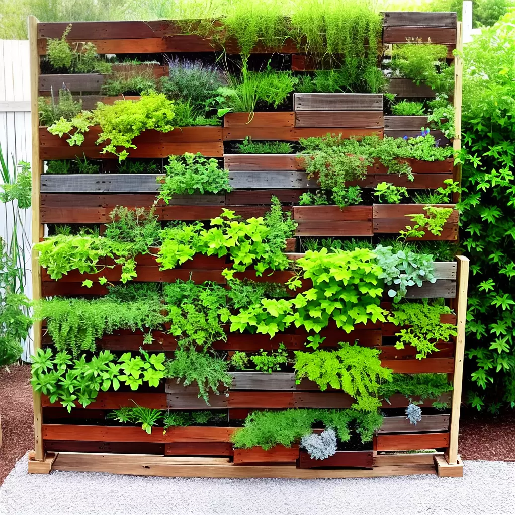 Fotos jardim vertical reciclado plantas