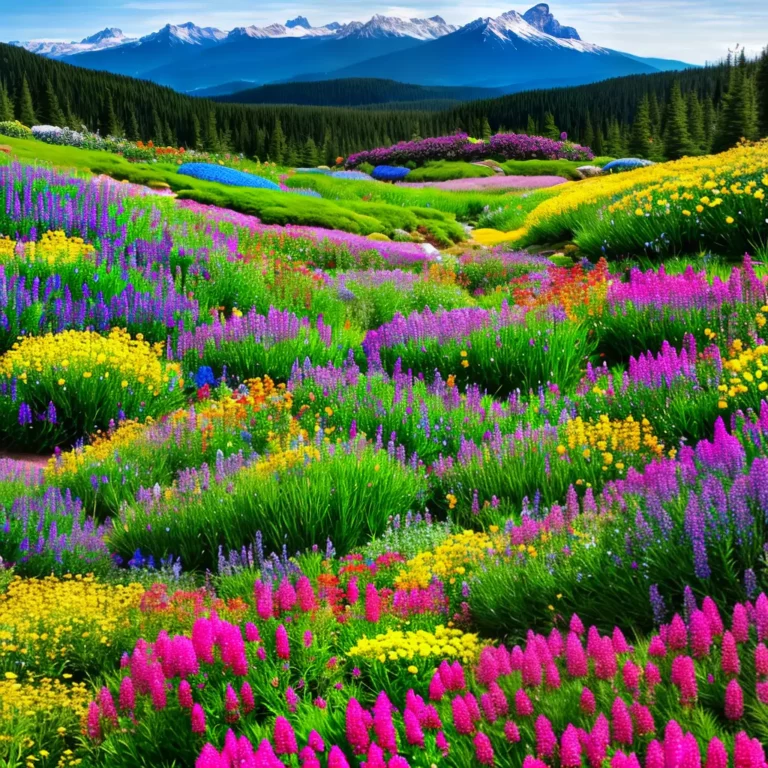 Espécies de plantas para jardins em climas montanhosos