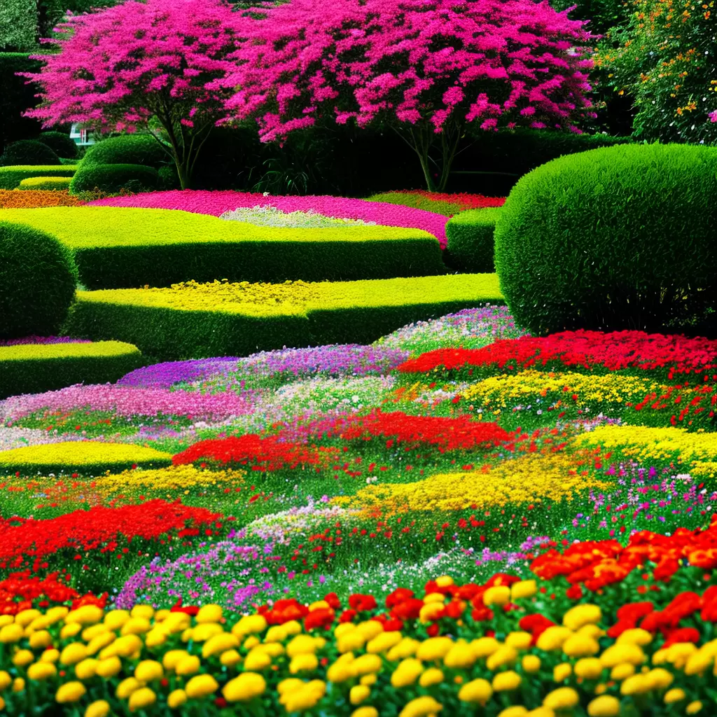 Fotos flores anuais jardim cores fragrancia